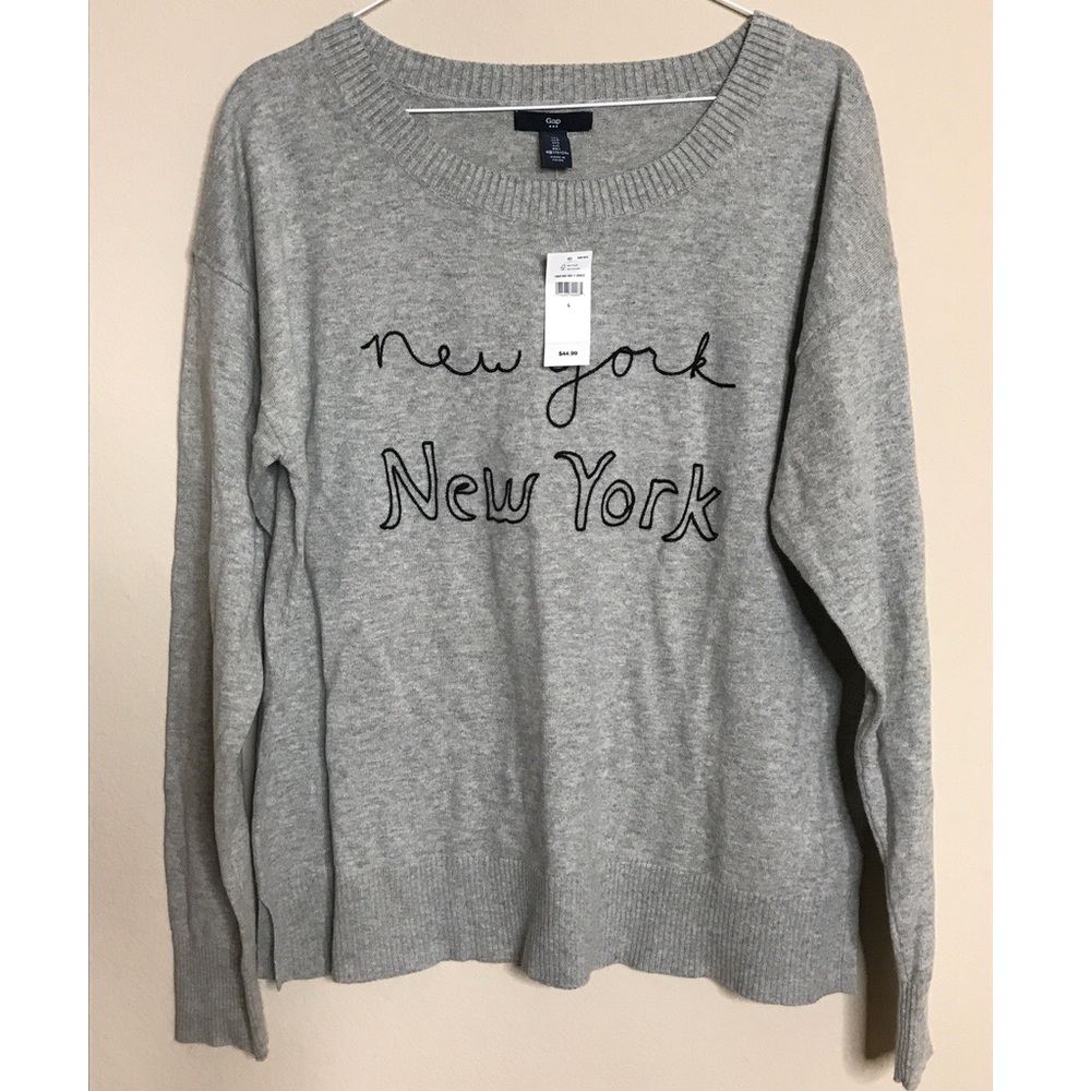 Gap long sleeve sweater sz L